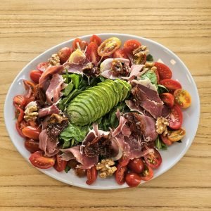 Ensalada serrana en cafe migliore bahia blanca